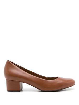 Sarah Chofakian escarpins Pomel 30 mm à bout en amande - Marron