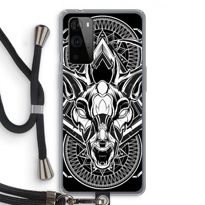 Oh Deer: OnePlus 9 Pro Transparant Hoesje met koord