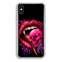Dodelijk zoet: iPhone XS Transparant Hoesje