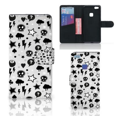 Telefoonhoesje met Naam Huawei P10 Lite Silver Punk