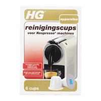 HG - Reinigingscups voor Nespresso ® machines - 6 Capsules