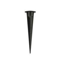 SLV Pin kunststof zwart 175mm - 900011
