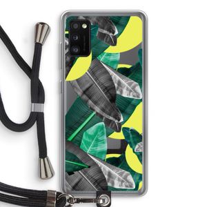 Fantasie jungle: Samsung Galaxy A41 Transparant Hoesje met koord