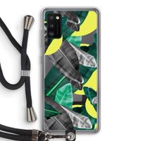 Fantasie jungle: Samsung Galaxy A41 Transparant Hoesje met koord Fantasie jungle: Samsung Galaxy A41 Transparant Hoesje met koord