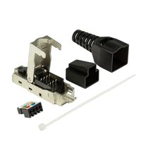 LogiLink MP0044 kabel-connector RJ-45 Roestvrijstaal - thumbnail