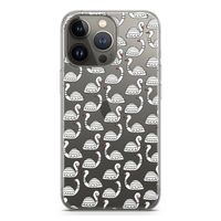 Zwanen: iPhone 13 Pro Transparant Hoesje