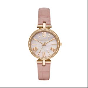Horlogeband Michael Kors MK2790 Leder Roze 14mm