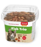 Sanal Sanal cat fish trio snacks cup - thumbnail