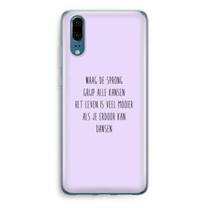 Sprong: Huawei P20 Transparant Hoesje