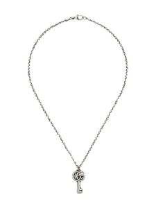 Gucci collier GG Marmont - Argent