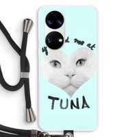You had me at tuna: Huawei P50 Transparant Hoesje met koord