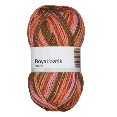 Royal batik shine Breigaren - Geel
