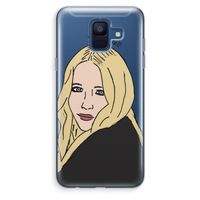 Mary Kate: Samsung Galaxy A6 (2018) Transparant Hoesje