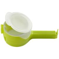 2 stuks voedsel snack opslag Seal afdichting pour Bag clips sealer (groen)