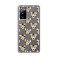 Tijger: Samsung Galaxy S20 FE / S20 FE 5G Transparant Hoesje