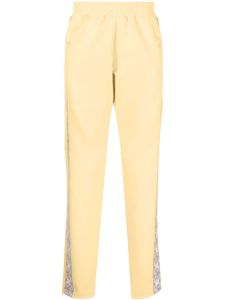 MOUTY pantalon de jogging à logo imprimé - Jaune