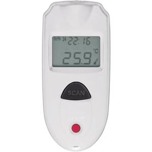 VOLTCRAFT IR 110-1S handthermometer Zwart, Wit F, °C -33 - 110 °C Ingebouwd display