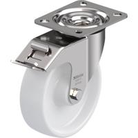 Blickle LEX-PO 125XR-FI Zwenkwiel met rem Wieldiameter: 125 mm Draagvermogen (max.): 150 kg 1 stuk(s)