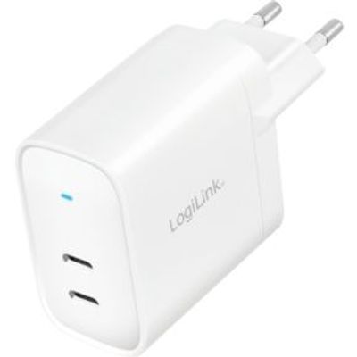 LogiLink PA0282 oplader voor mobiele apparatuur Mobiele telefoon, Tablet Wit AC Snel opladen Binnen