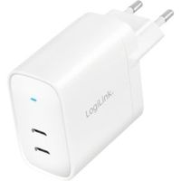 LogiLink PA0282 oplader voor mobiele apparatuur Mobiele telefoon, Tablet Wit AC Snel opladen Binnen