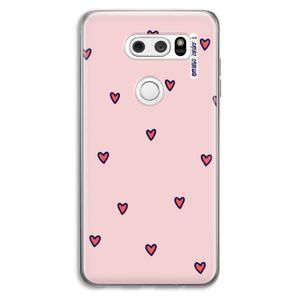 Hartjes: LG V30 Transparant Hoesje