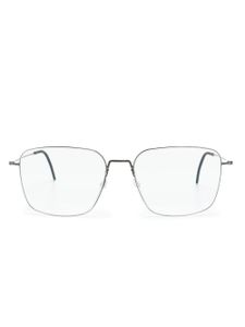 Lindberg lunettes de vue Thintanium à monture carrée - Argent