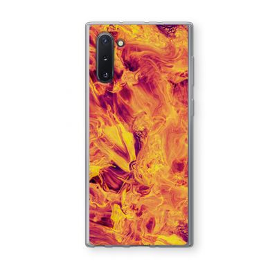 Eternal Fire: Samsung Galaxy Note 10 Transparant Hoesje