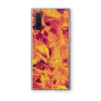 Eternal Fire: Samsung Galaxy Note 10 Transparant Hoesje