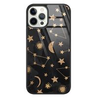 iPhone 12 Pro glazen hardcase - Counting the stars iPhone 12 Pro glazen hardcase - Counting the stars