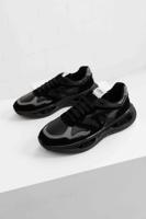 Iceberg Hawk Sneakers Heren Zwart - Maat 44 - Kleur: Zwart | Soccerfanshop