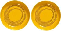 Serax X Ottolenghi Bord Hoog Sunny Yellow - 22xh4cm - 2 stuks