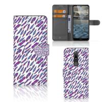 Nokia 2.4 | Telefoon Hoesje | Feathers Color