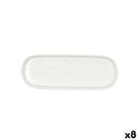 Snackdienblad Bidasoa Elite Wit 22 x 8 x 25 cm (8 Stuks)