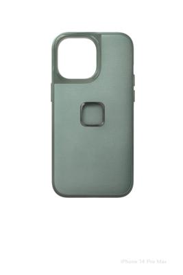 Peak Design - Mobile Everyday Fabric Case Iphone 14 Pro Max - Charcoal Sage
