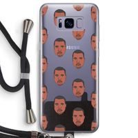 Kanye Call Me?: Samsung Galaxy S8 Transparant Hoesje met koord