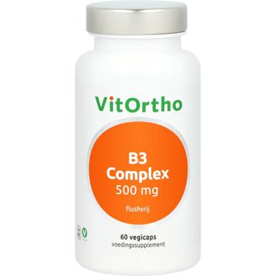 Vitorhto b3 complex 500mg flushvrij Vitorhto b3 complex 500mg flushvrij