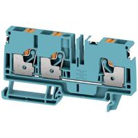 Weidmüller 2674920000 Doorgangsserieklem Push-In-klem, Steekaansluiting Blauw 50 stuk(s)