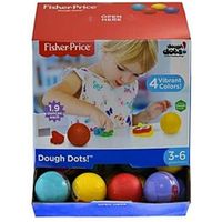 Fisher Price Dough Dots Kleiballetje Assorti Fisher Price Dough Dots Kleiballetje Assorti