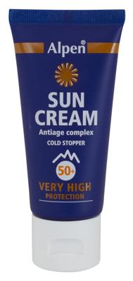 Alpen Sun Cream F50+ Very High Zonnebrand Blauw 30 ml