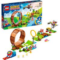 Sonic the Hedgehog - Sonics Green Hill Zone loopinguitdaging Constructiespeelgoed - thumbnail