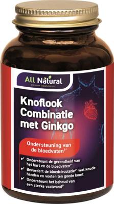 All Natural Knoflook combinatie met ginkgo All Natural Knoflook combinatie met ginkgo