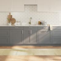 VidaXL Vloerkleed rechthoekig 60x300 cm bamboe lichtnaturel