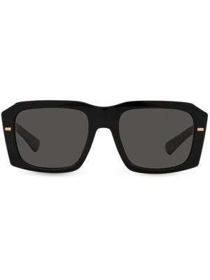 Dolce & Gabbana Eyewear lunettes de soleil à monture carrée - Noir