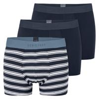 Schiesser 95/5 boxershorts 3-pack blauw