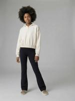 Flare legging voor meisjes JONEN zwart