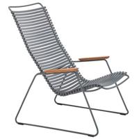 Houe Click Lounge Chair fauteuil Dark Grey