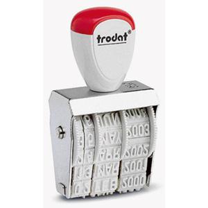 Trodat CLASSIC 1010 Datumstempel 26 x 4 mm (bxh) Zilver