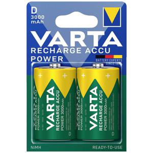 Varta RECH.AC.Power D3000mAh BLI2 Oplaadbare D batterij (mono) NiMH 3000 mAh 1.2 V 2 stuk(s)