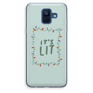 It's Lit: Samsung Galaxy A6 (2018) Transparant Hoesje