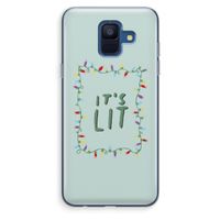 It's Lit: Samsung Galaxy A6 (2018) Transparant Hoesje